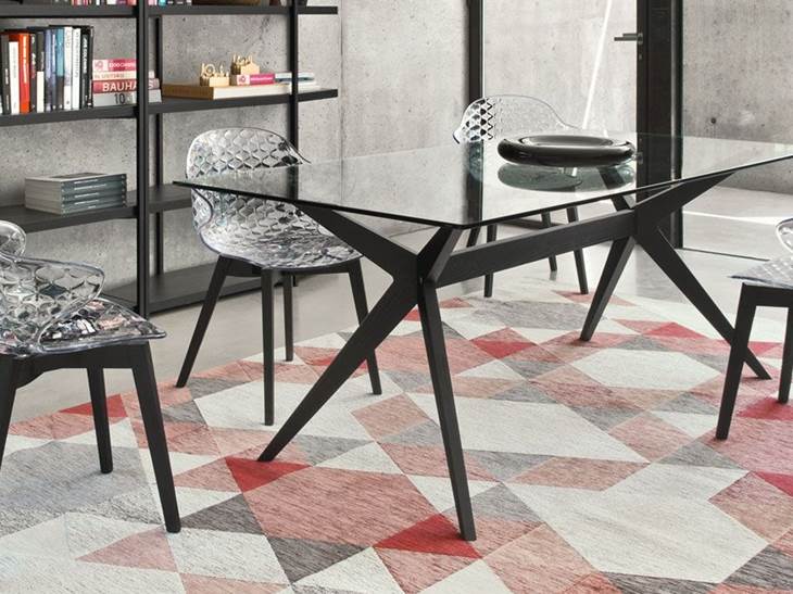 calligaris-TAVOLO KENT-SEDIA-SAINT-TROPEZ